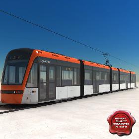 Low-floor light rail vehicle Variobahn Bybanen V1